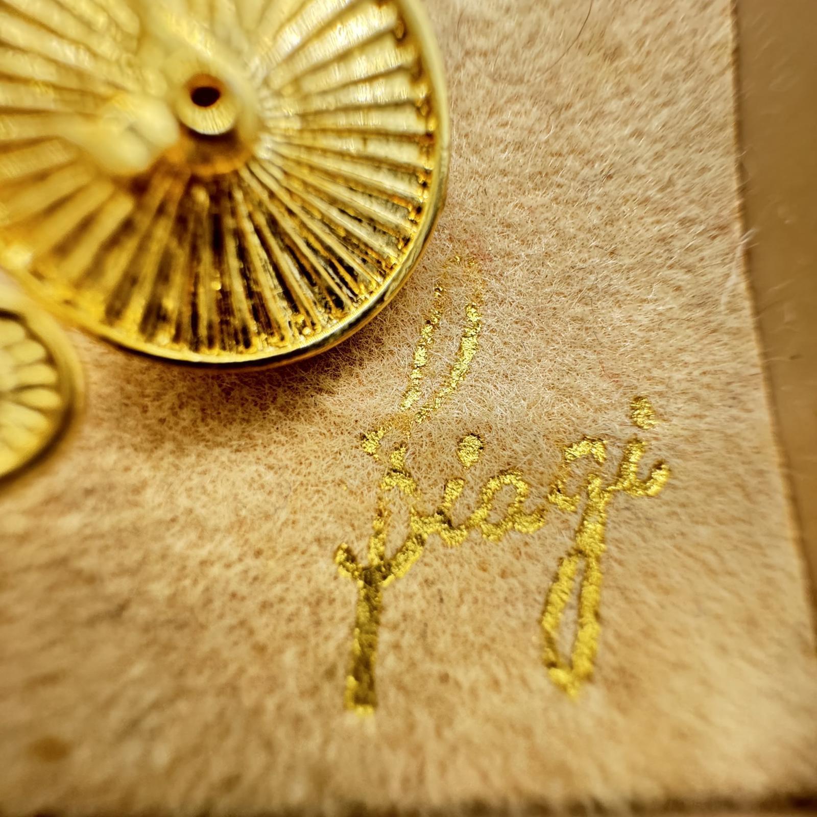 Vintage Gold-Tone Penny Farthing Bicycle Charm Pendant – Unique Retro Design