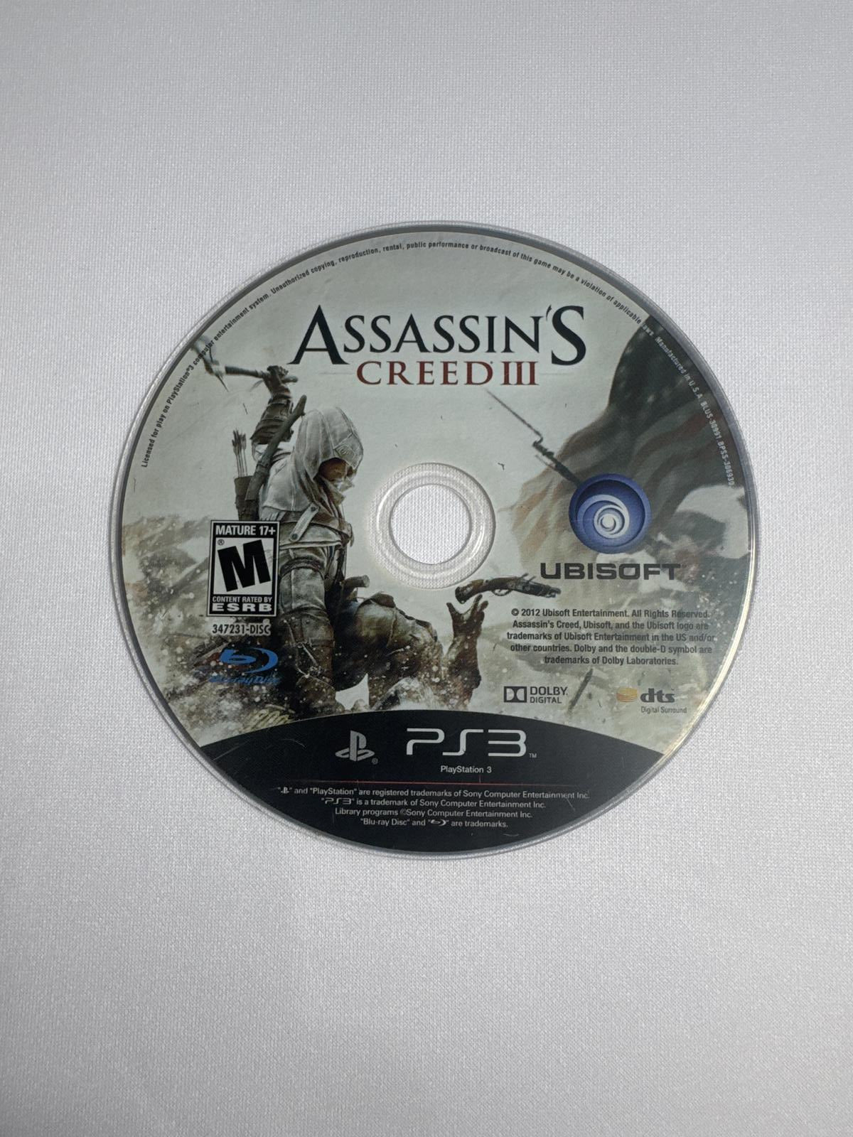Assassin's Creed III for PS3 - Adventure Awaits