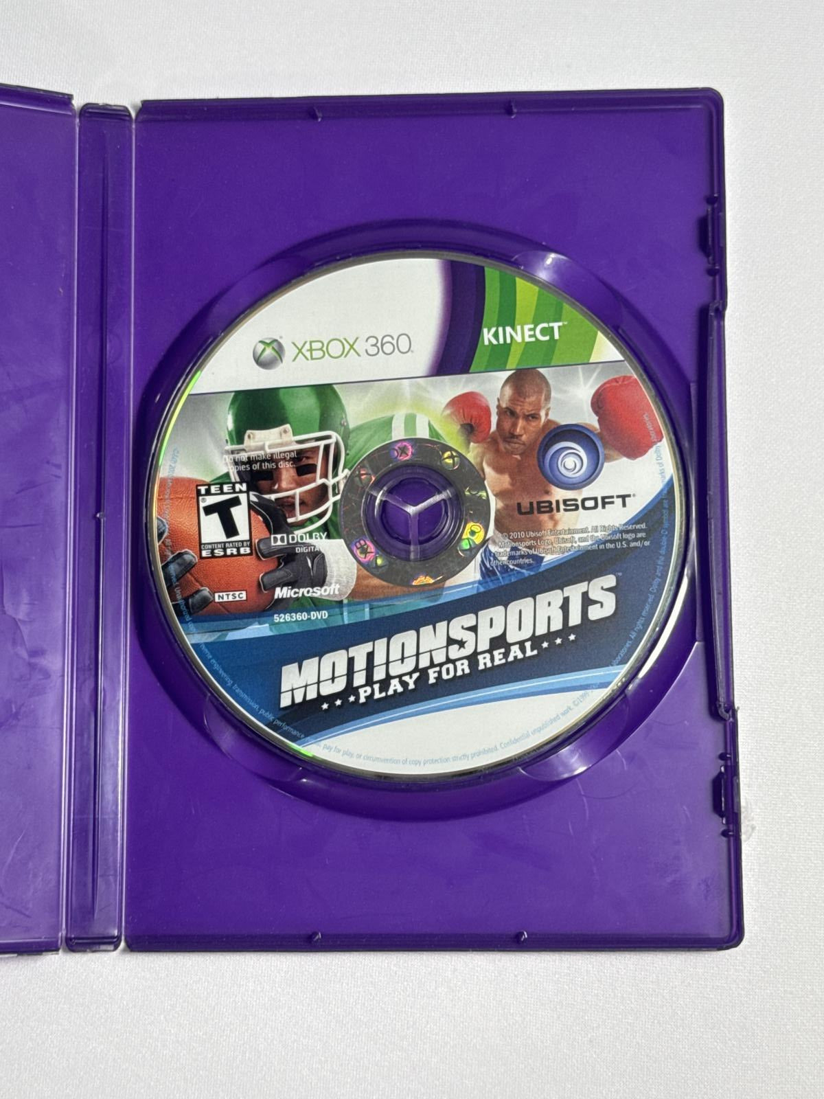 MOTIONSPORTS: Play for Real - Xbox 360 Kinect Game