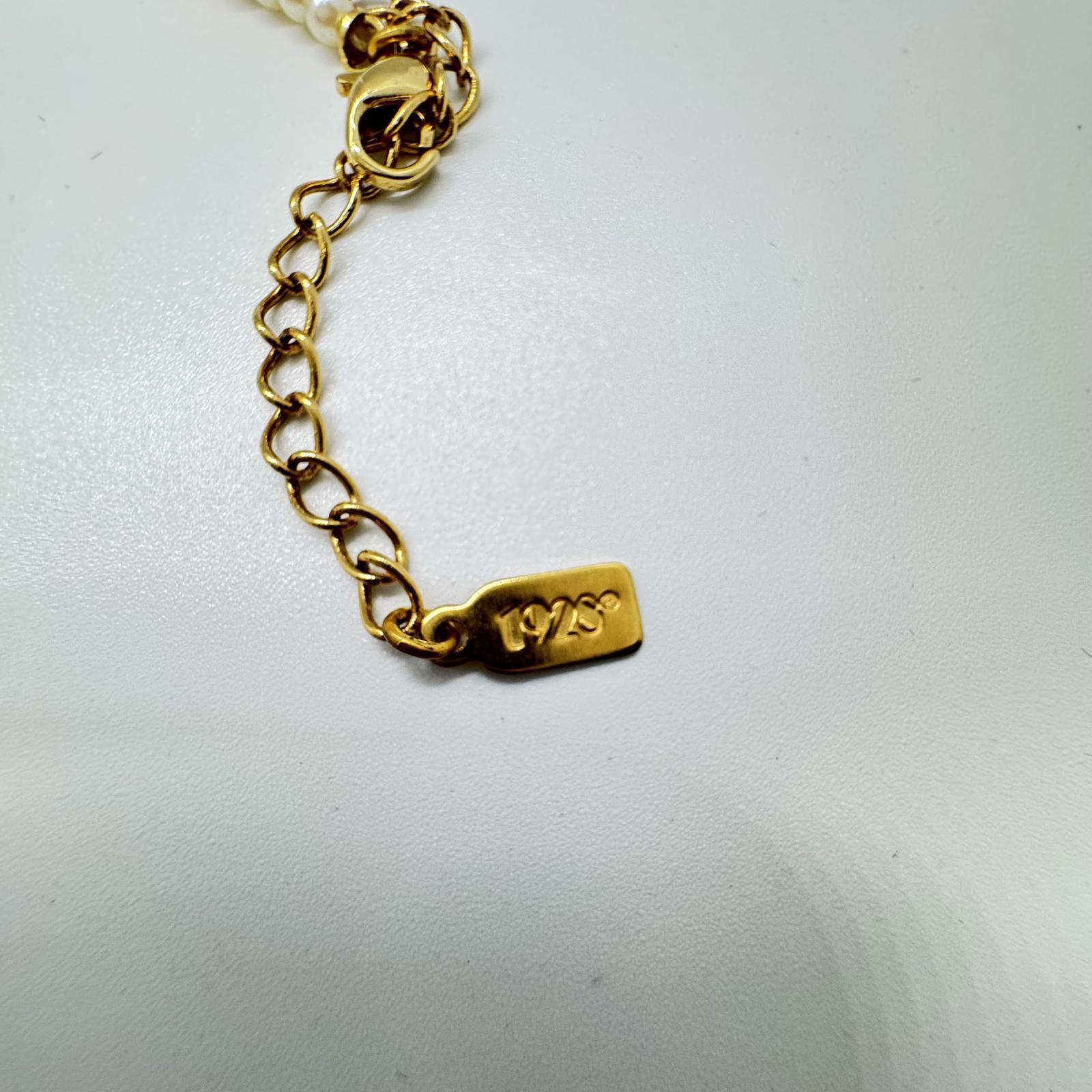 Vintage 1928 Jewelry Co. Pearl & Pink Bead Necklace – Romantic Floral Design