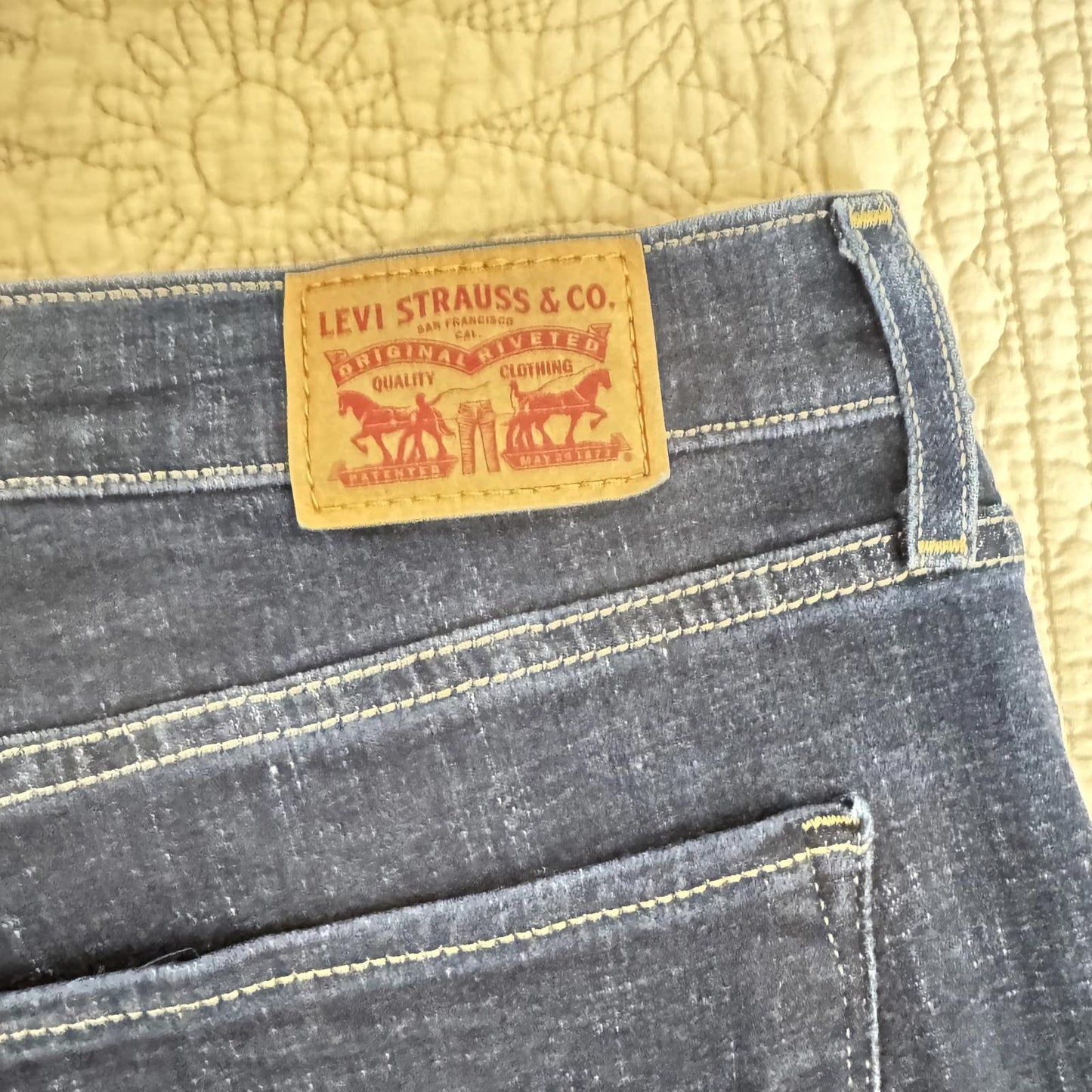 Levi Strauss & Co. Waterless Denim Jeans - Classic Fit
