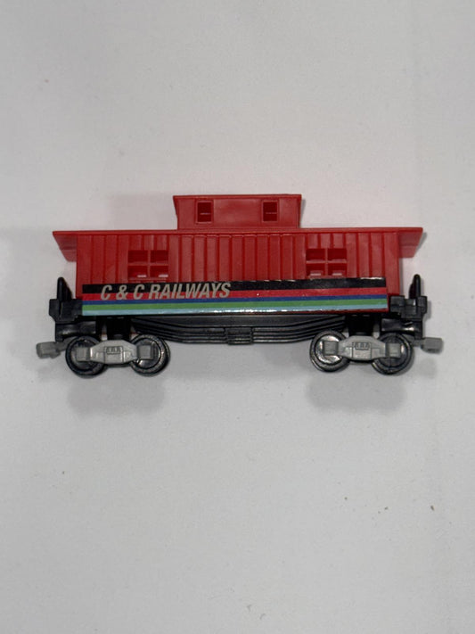 C & C Railways Miniature Caboose Toy