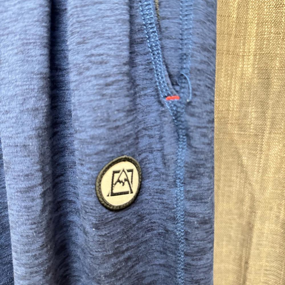 Avalanche Blue Sweatpants with Drawstring and Relaxed Fit Size S