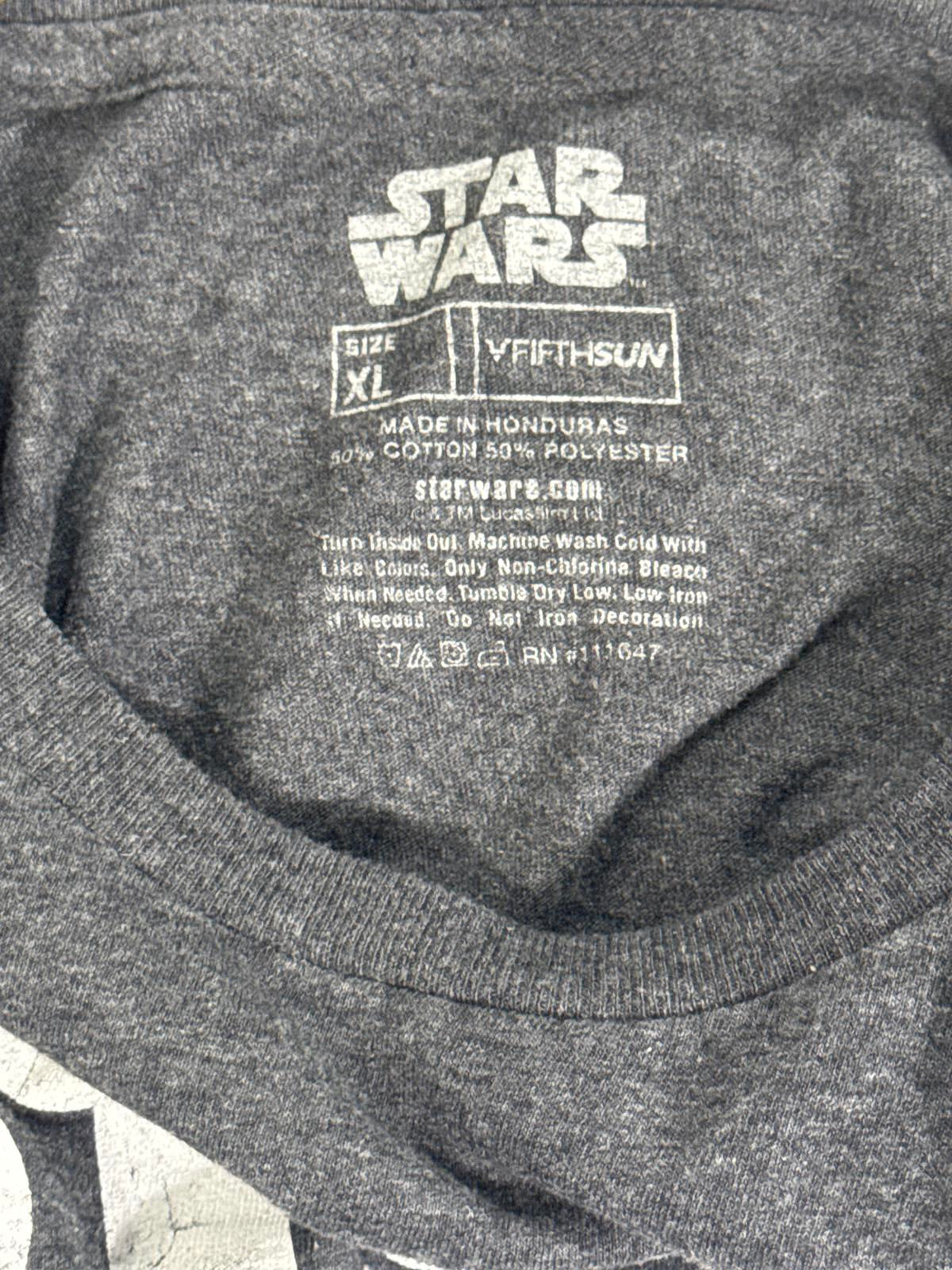 Star Wars Graphic Tee - XL Charcoal Gray