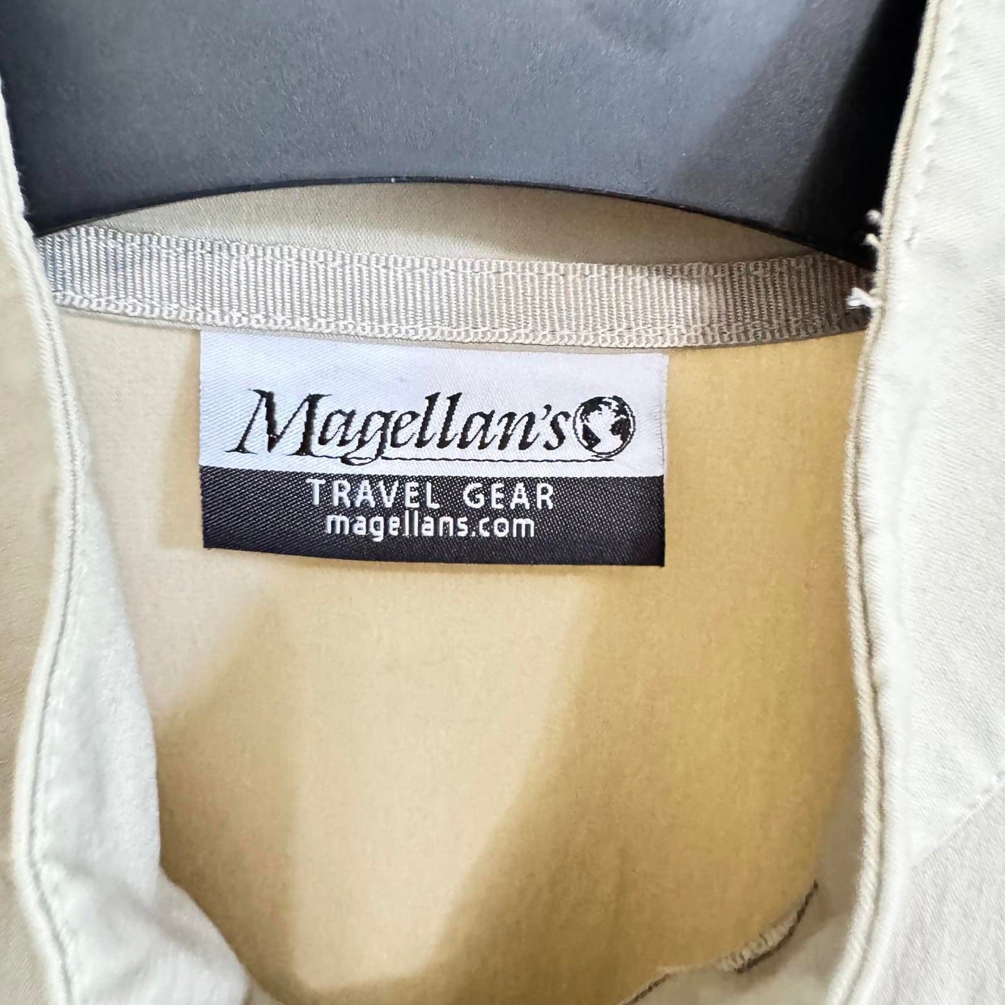 Magellan's Beige Travel Gear Jacket and Pants Set Size L