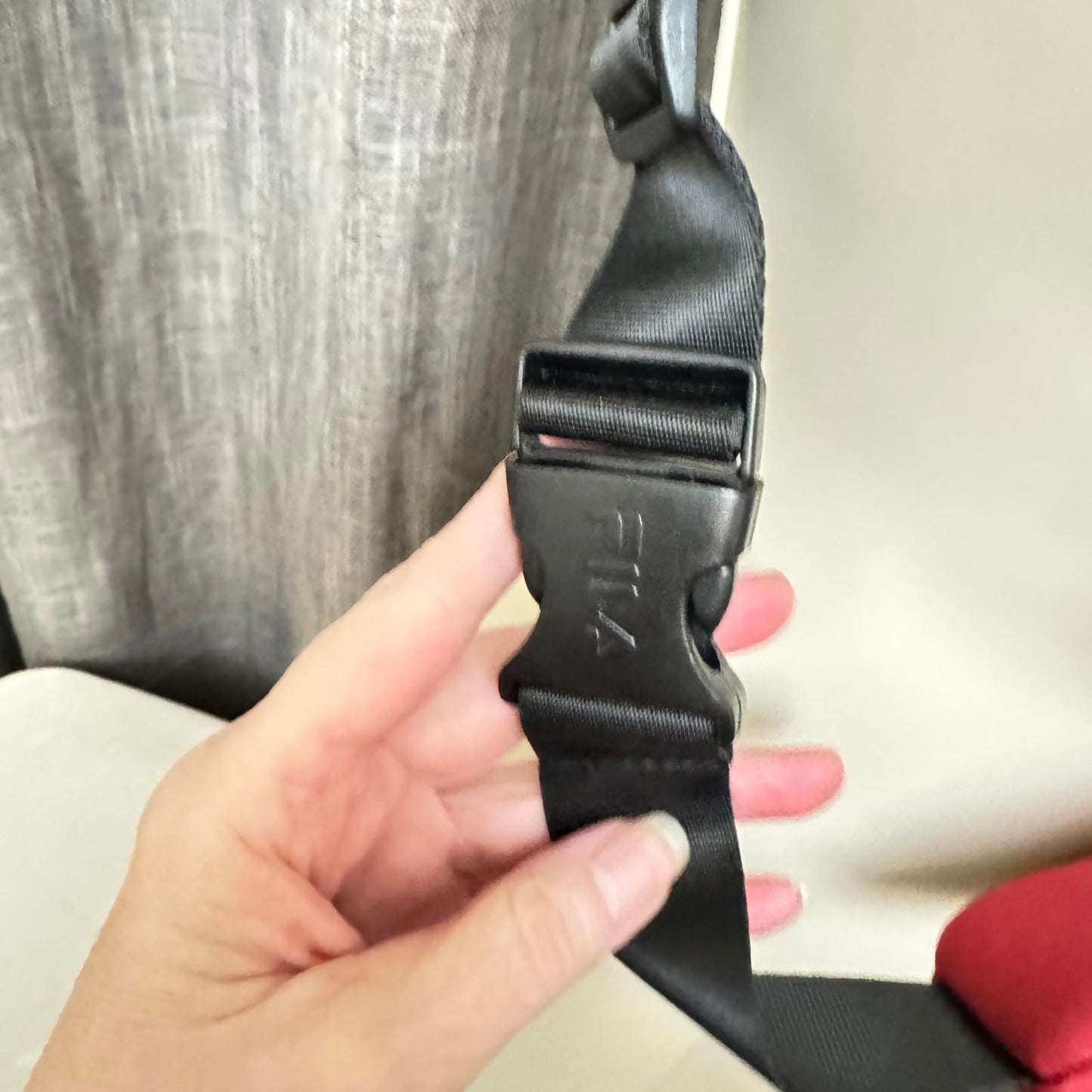 FILA Red Fanny Pack Cross Body Bag - Stylish and Functional NWOT