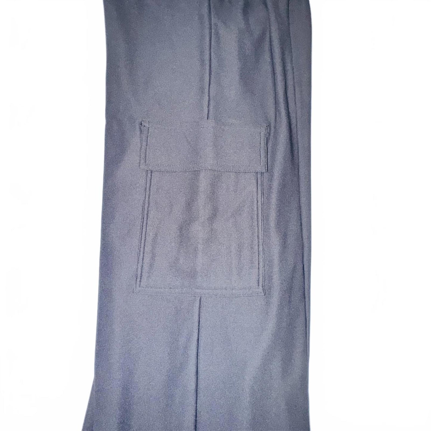 Stretch the Limits Gray Cargo Yoga Pants Women’s Large L Pull-On  Athleisure