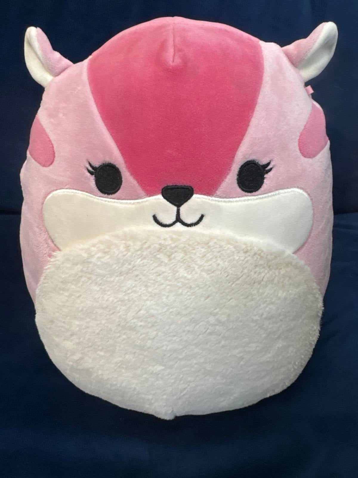 Squishmallows 11" Dianalee The Pink Chipmunk  Plush Toy