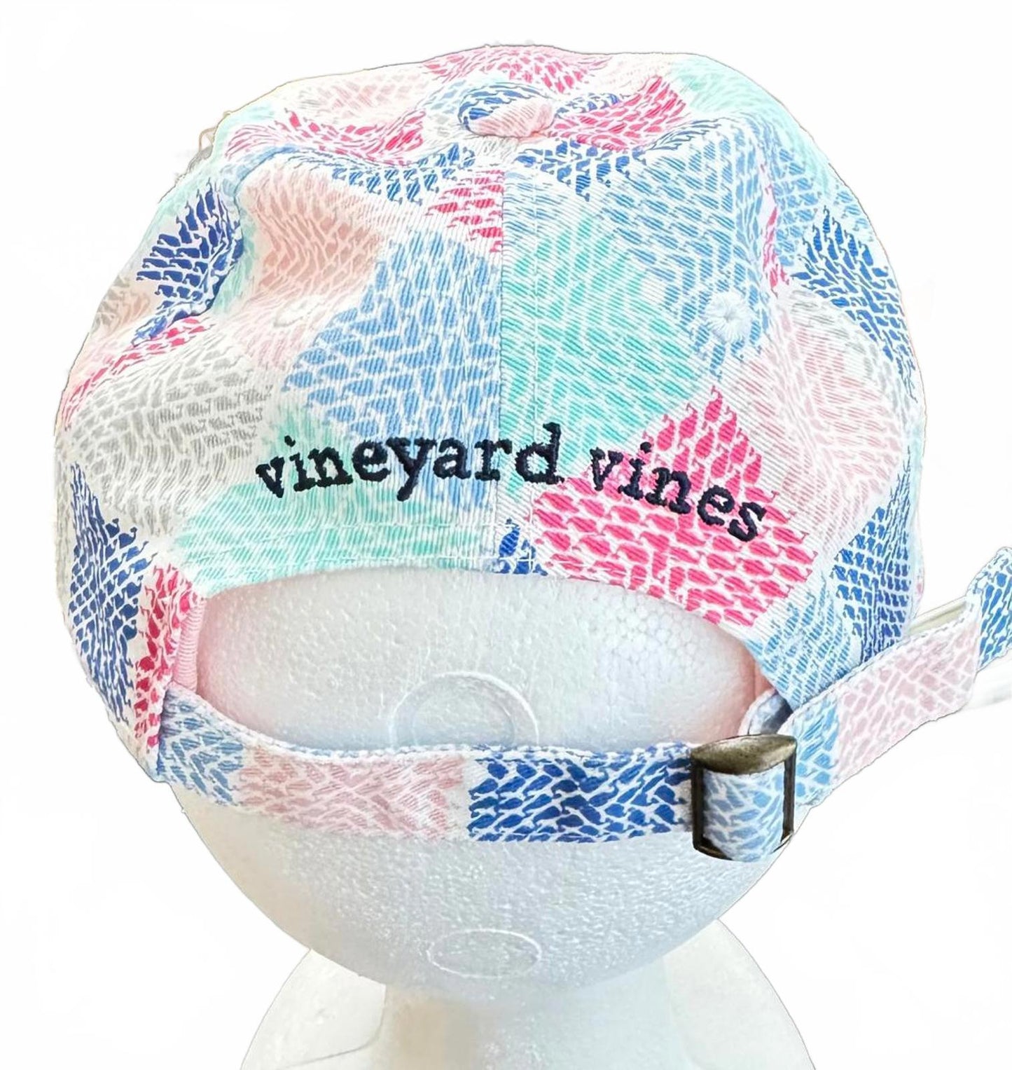 Vineyard Vines Colorful Patchwork Cap