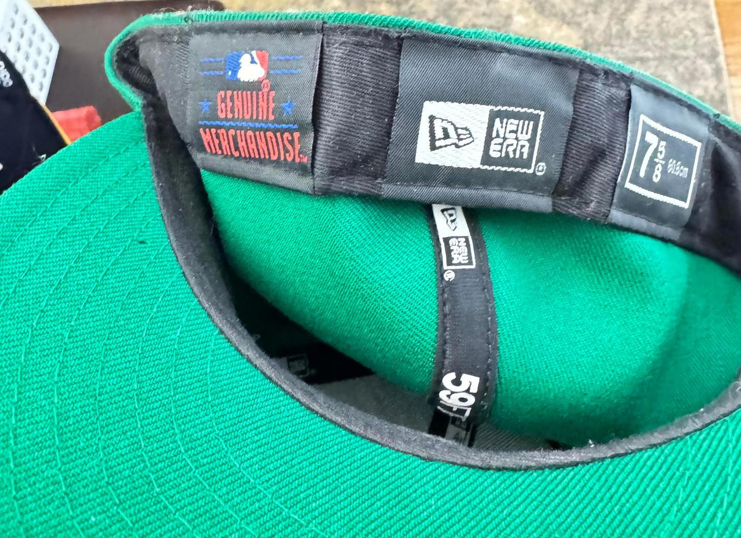 New Era 59Fifty Green Snapback Cap - Size 7 5/8 Chicago Cubs