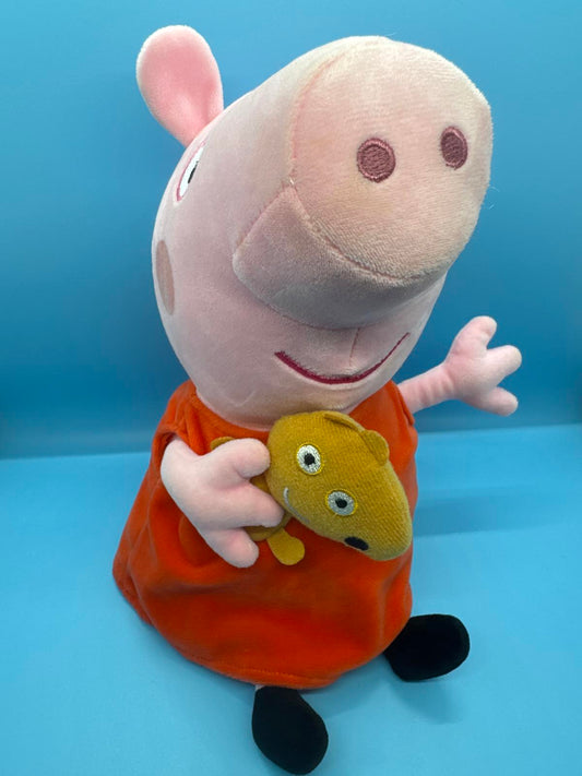 Peppa Pig Soft Plush Doll with Teddy Very Cute