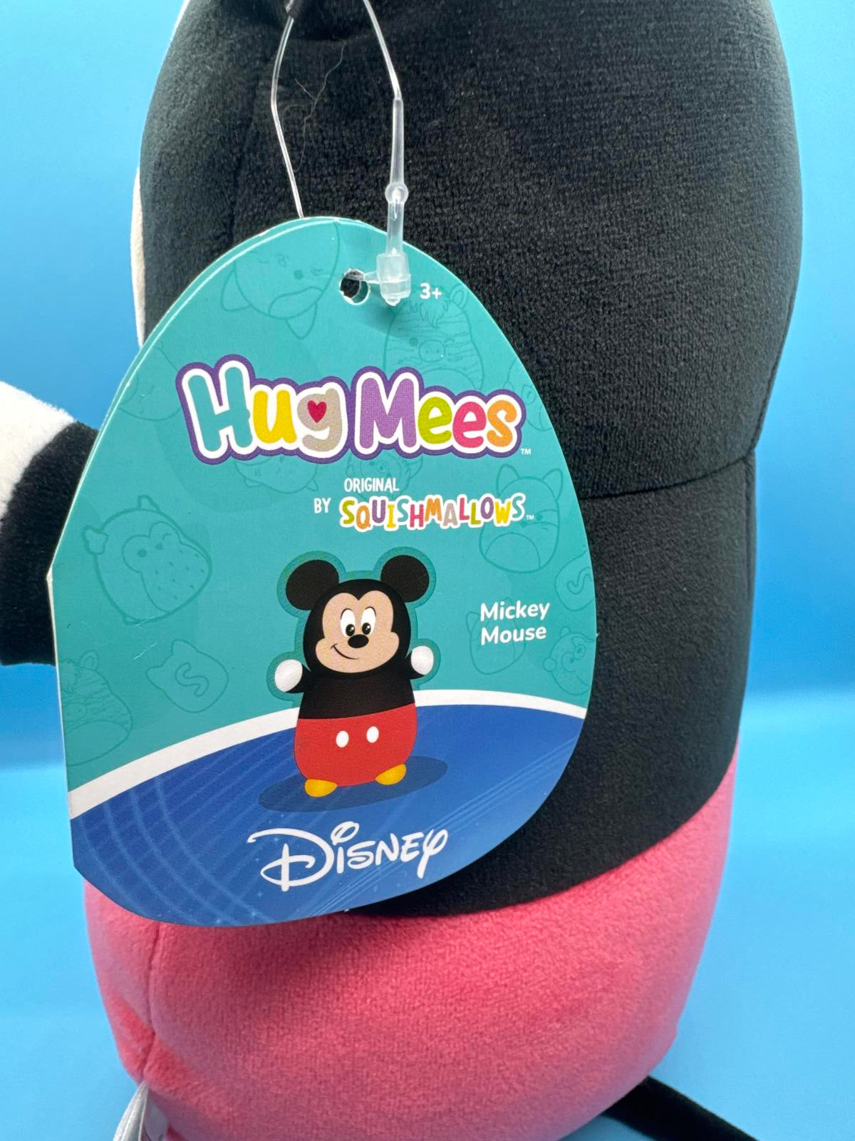 Squishmallows Mickey Mouse Hug Mees Plush - Disney New with Tags