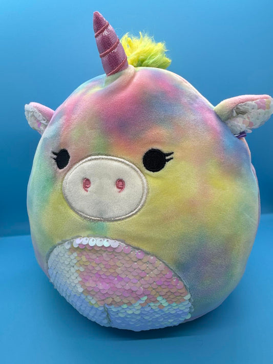 Squishy Unicorn Plush Toy - Colorful Fluffy Design