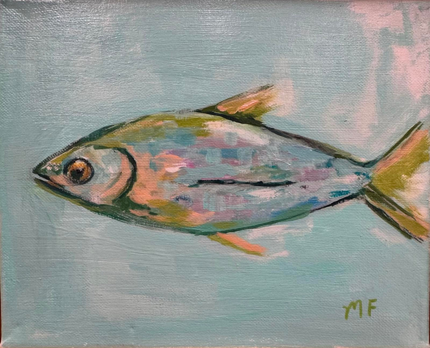 Original Painting by Mechelle Flowers — “Soft Current II