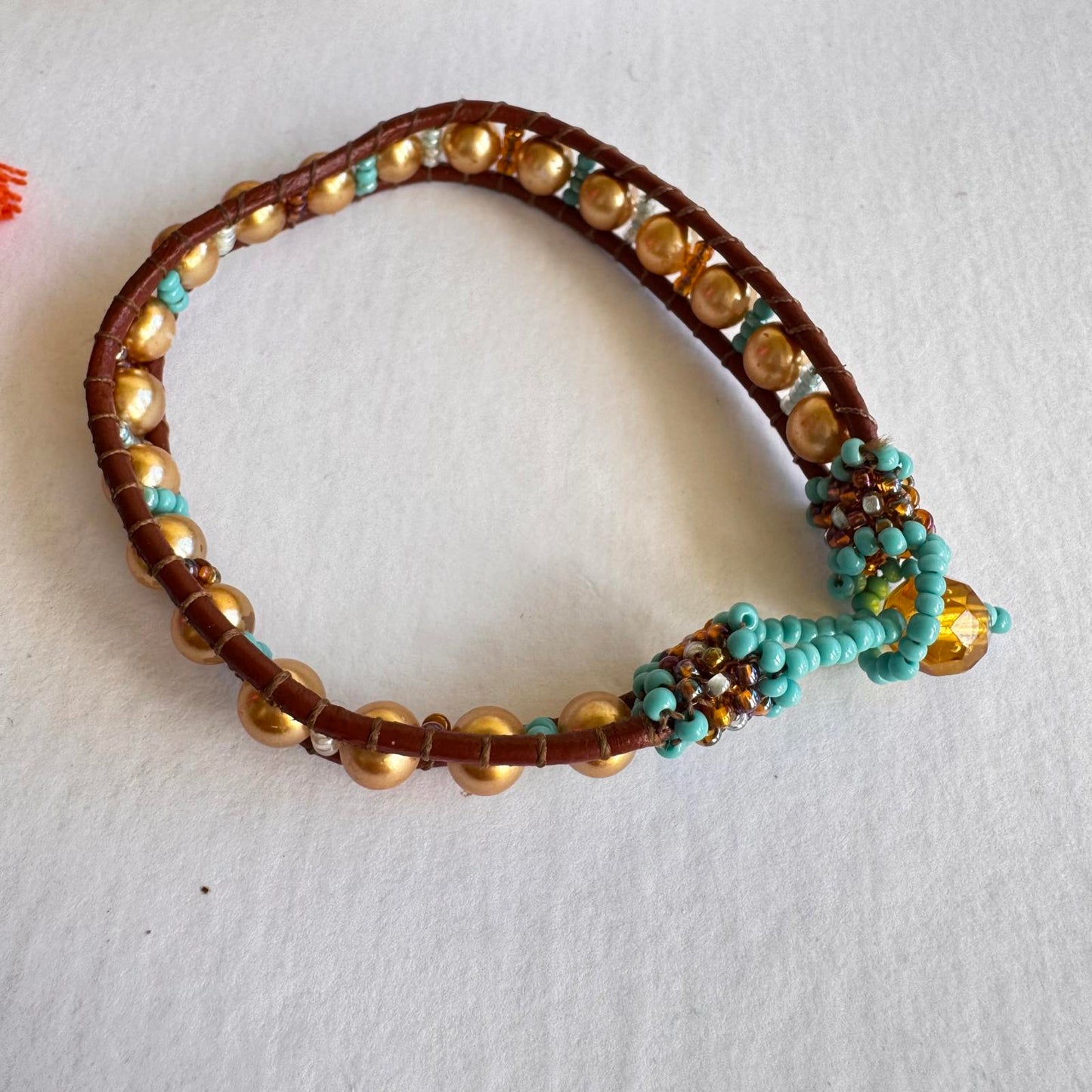 Boho Chic Tassel Bracelet Set Beachy Style