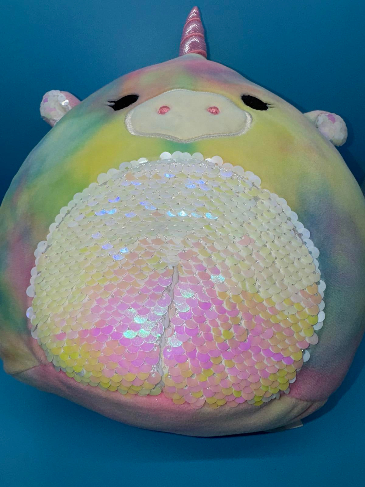 Squishy Unicorn Plush Toy - Colorful Fluffy Design