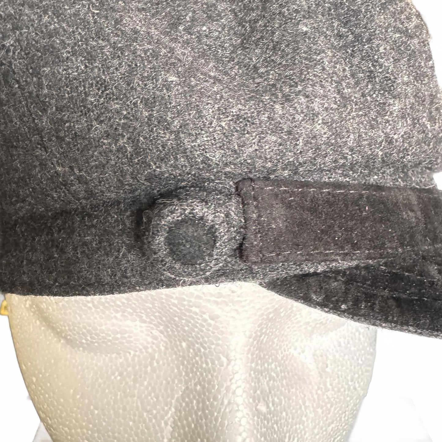 Liz Claiborne Wool Beret Cap – Gray Flat Cap – Bikercorp Style – Classic Fit