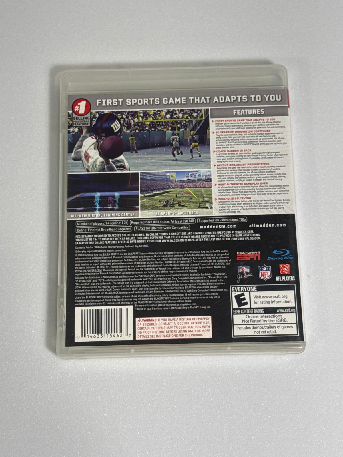 Madden NFL 09 for PlayStation 3 - Complete Edition