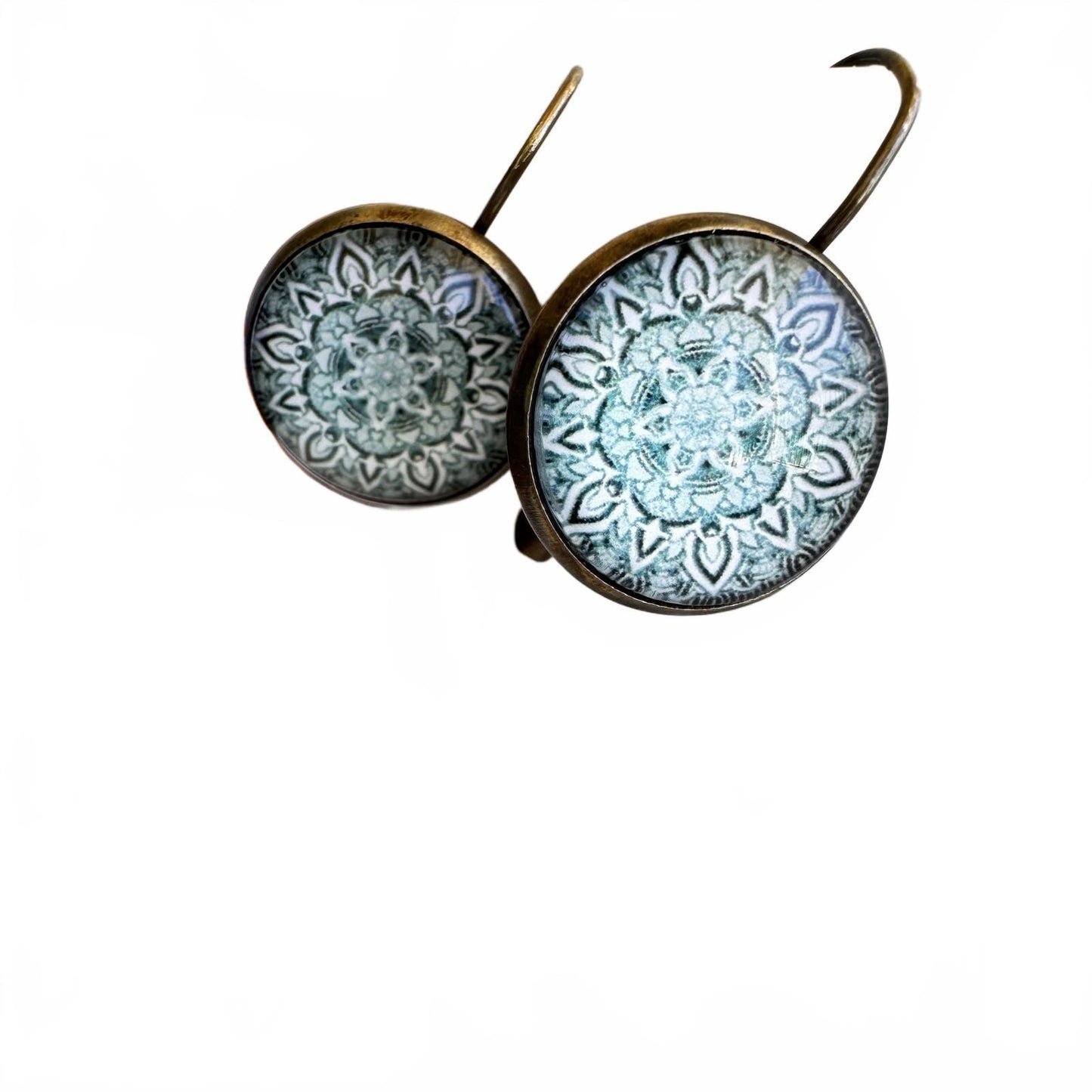 Handcrafted Mandala Design Earrings