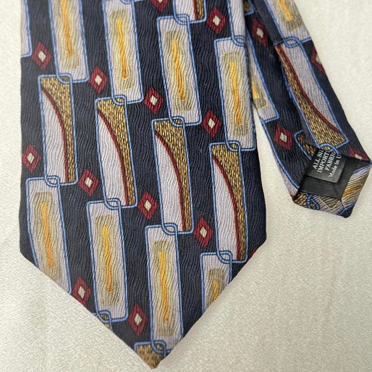 Unique Retro Pattern Silk Tie - MW Collection