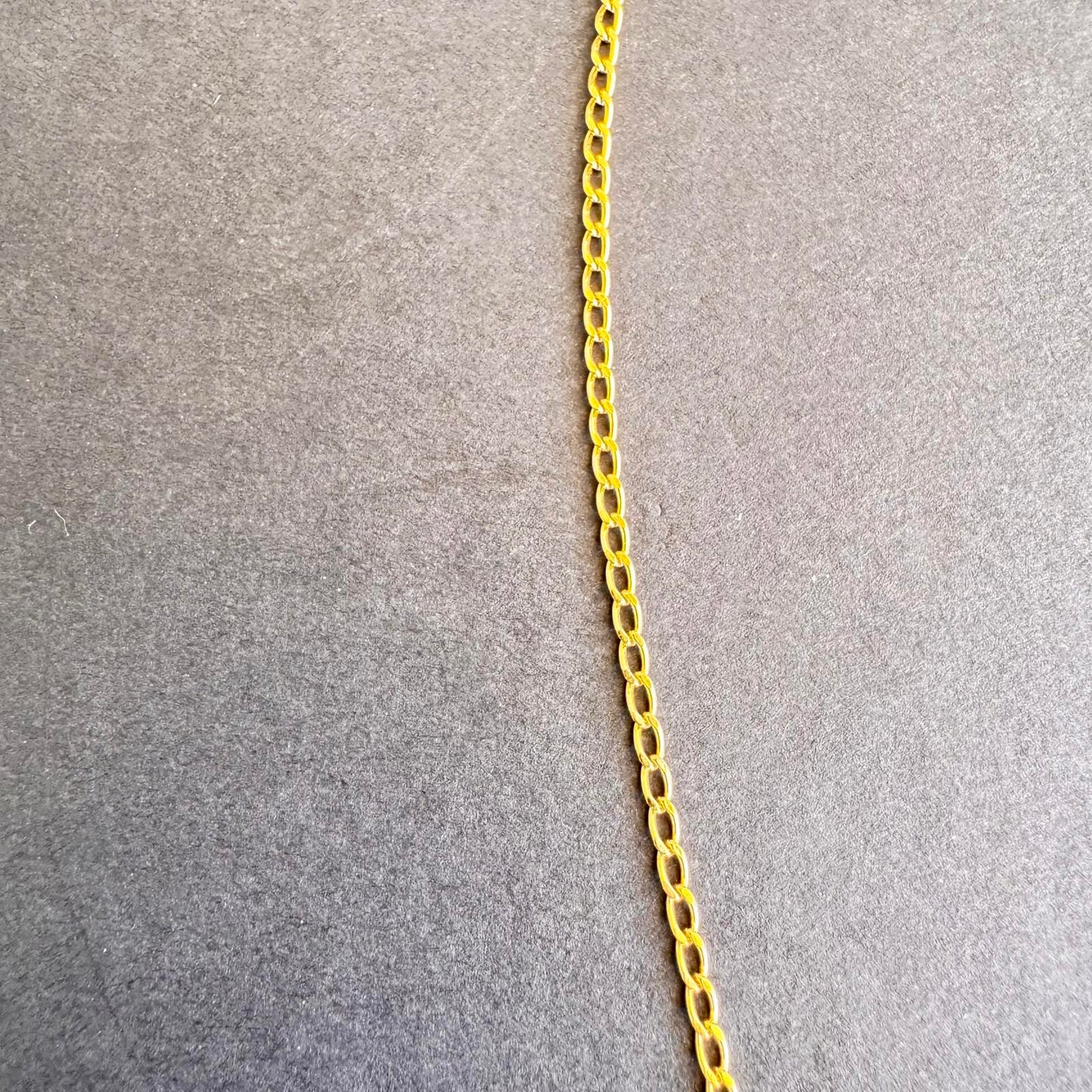 Stunning Gold Tone and Aqua A/B Beaded Necklace