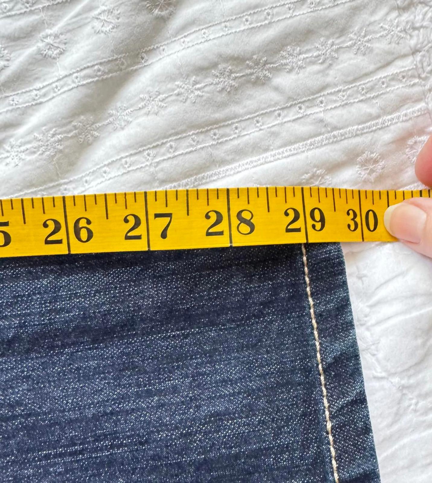 Calvin Klein Flare Jeans Women’s Size 8 Blue Mid Rise Bootcut Stretch Denim